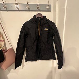 The North Face Women’s Antora Jacket - black and gold - M